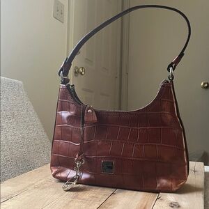 Vintage Dooney and Burke mini short shoulder bag